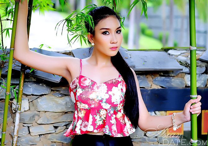Cute Asian Profile Aunsaya From Chiang Mai 24 Yo Hair Color Black